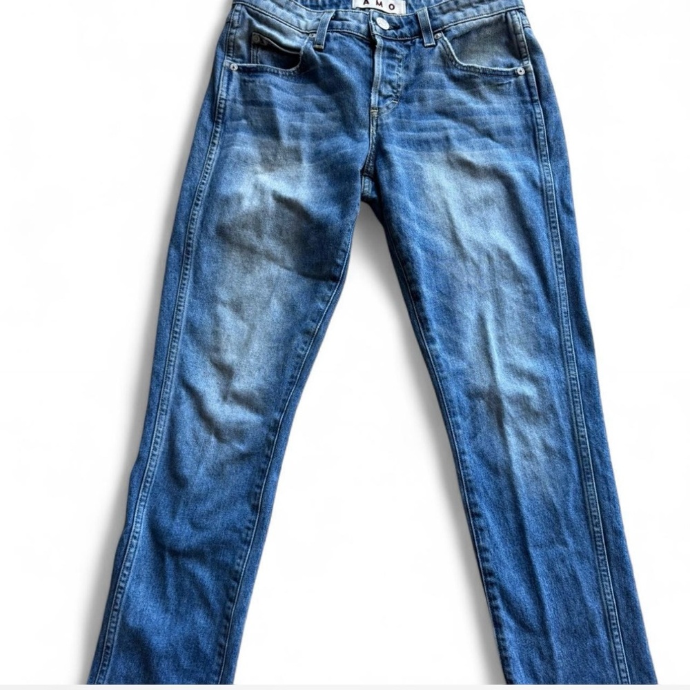 AMO Blue Denim Jeans. Size 24